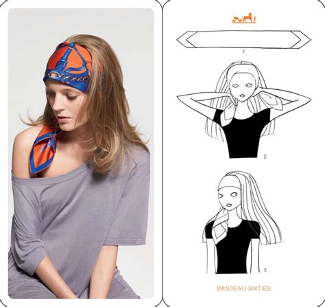 how to knot your hermes scarf.